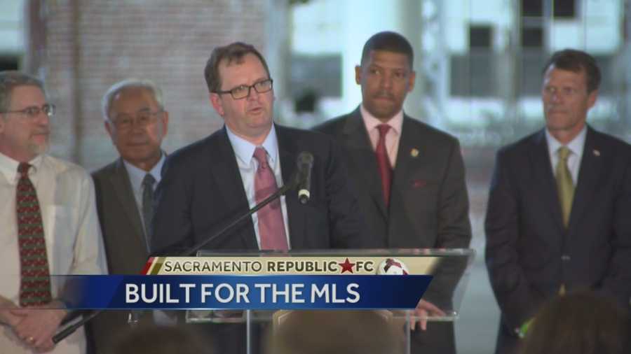Elk Grove and Sacramento are both vying to get a team franchise from  Major League Soccer.