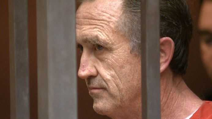 Former Sacramento real estate executive Michael Lyon appears in court (file photo).