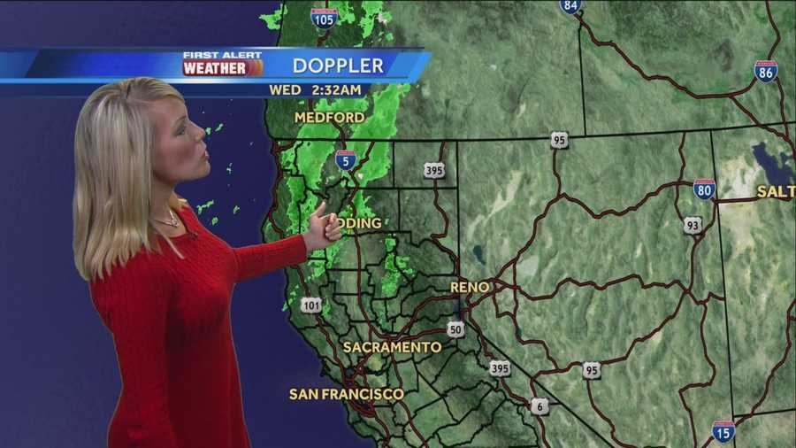 KCRA 3 First Alert Weather meteorologist Tamara Berg tracking the Wednesday rain.