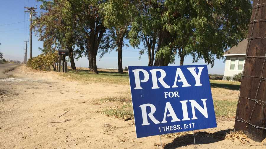 Residents in Turlock have begun posting signs that say, "pray for rain." They are neighbors of Cal Water's Curtis Hennings, who has a two-year waiting list to dig new wells for residents. Even with four rigs running at all times, he can't keep up, nor can his fellow drillers, who he no longer looks at as competitors.