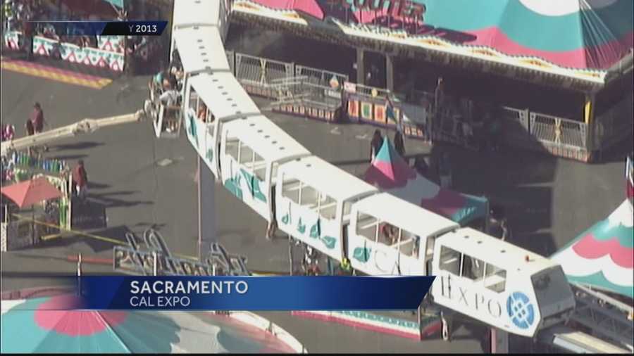 Do you remember when the monorail got stuck at Cal Expo in July 2013, and people had to be removed from the ride? KCRA 3's Kevin Oliver reports that the state of California found a lack of training and safety equipment.