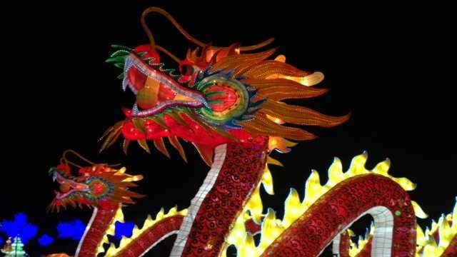 This is the first year of the event, which features a lantern festival and multicultural theme park. (Nov. 20, 2014)