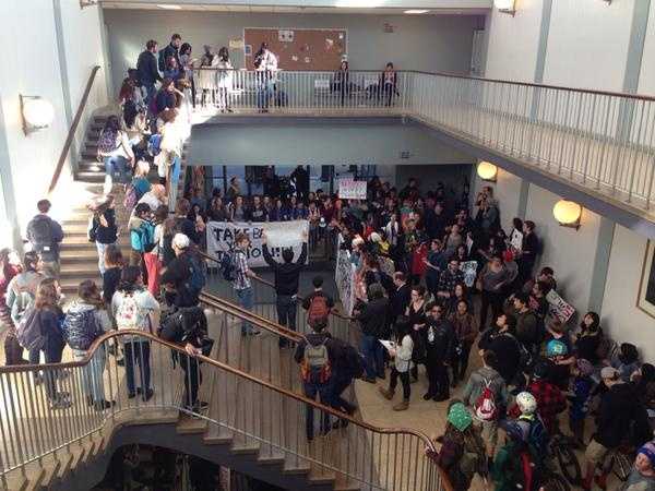 Photos: UC Davis Students Walk Out, March In Tuition Protest