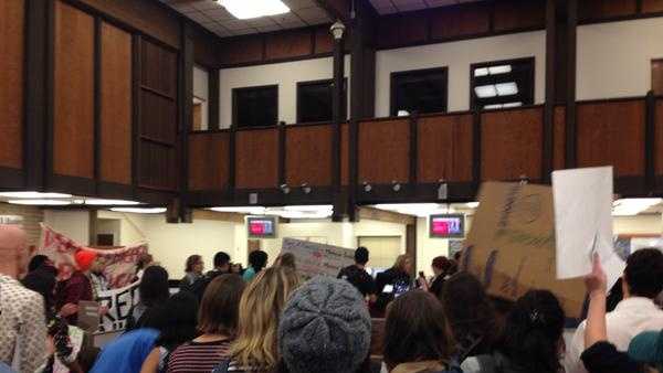 Photos: UC Davis students walk out, march in tuition protest