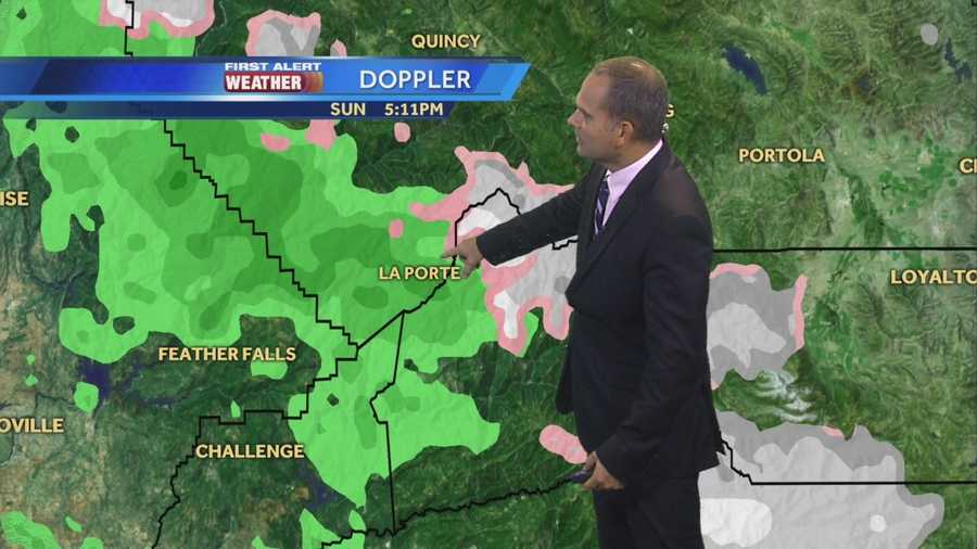 KCRA 3 First Alert Weather meteorologist Dirk Verdoorn show how long you will have to wait before the next rain arrives.