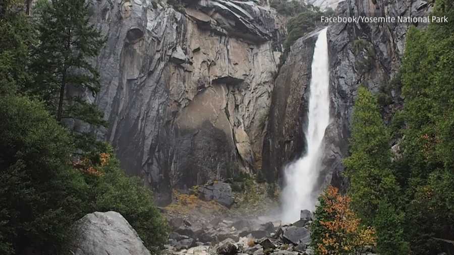 Yosemite National Park was hit hard by the California drought, but now shows to be recovering with 3 of its waterfalls flowing at full force. Matt Sampson has the details.