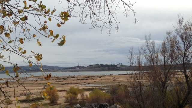 Folsom Lake is still more than two-thirds empty.