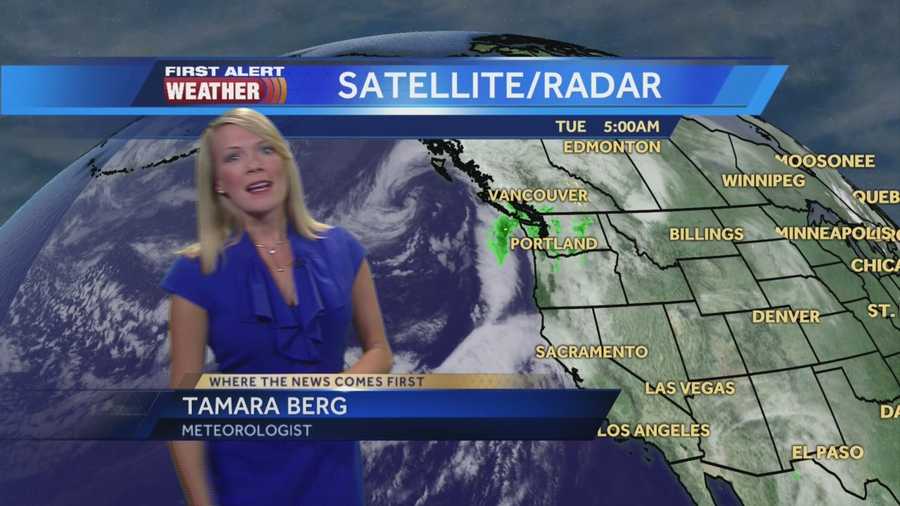 First Alert Weather meteorologist Tamara Berg shows us when the next storm will arrive. Rain, wind and snow ahead.