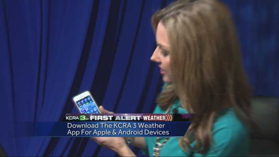KCRA 3's Deirdre Fitzpatrick gives you a tour of the four must-use features on the new KCRA First Alert Weather app.