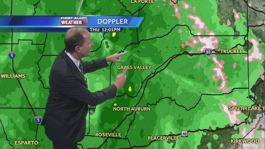 KCRA 3 First Alert Weather chief meteorologist Mark Finan tracks the continuous rainfall in Northern California.