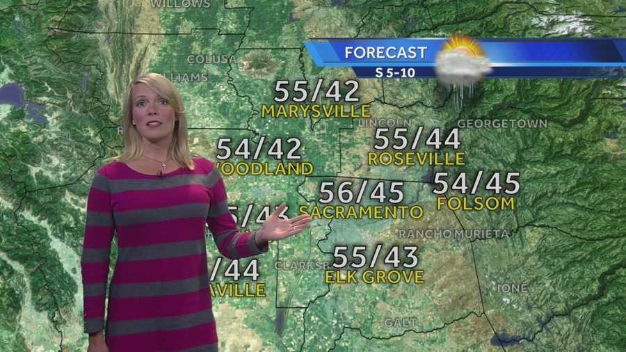 KCRA 3 First Alert Meteorologist Tamara Berg times out the rest of the day, which includes some lingering rain and snow showers.