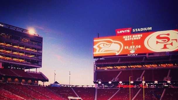 The San Francisco 49ers opened up their new home --  Levi's Stadium in Santa Clara -- this fall. On Thanksgiving night, the 49ers played their rival, the Seattle Seahawks. It didn't go well for the home team; the 49ers lost 19-3.