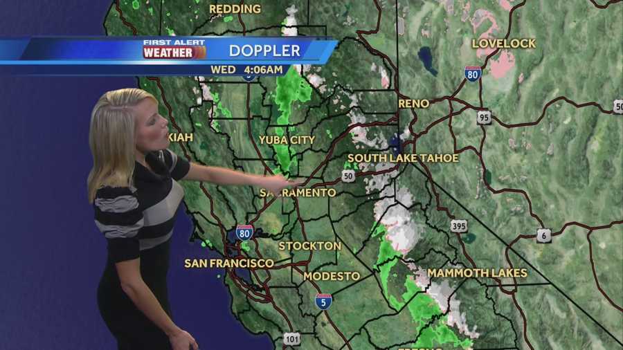 KCRA 3 First Alert Weather meteorologist Tamara Berg tracking morning showers and more rain to come.