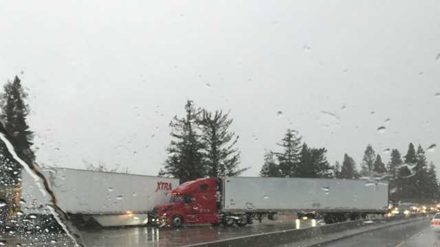 All I-5 lanes back open in South Sac after big rig crash
