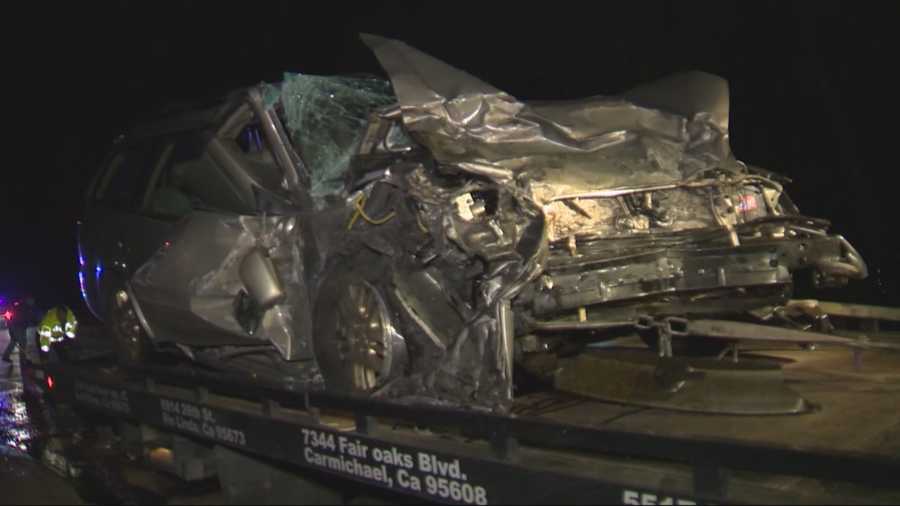 Officers: Speed a factor in crash.