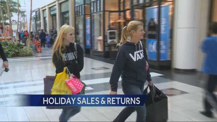 Northern Californians packed area malls on Friday looking for deals and to return holiday gifts.