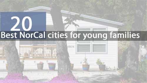 Check out the 20 best Northern California cities for young families, according to NerdWallet.com. NerdWallet used quality of schools, home affordability and growth prosperity for its rankings.