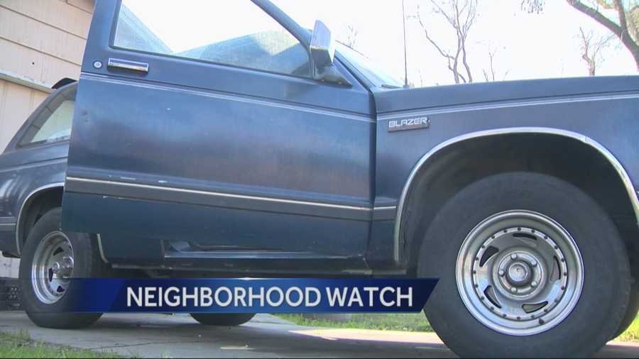 An alert neighbor helped Modesto police nab a man suspected of breaking into 2 neighborhood cars.