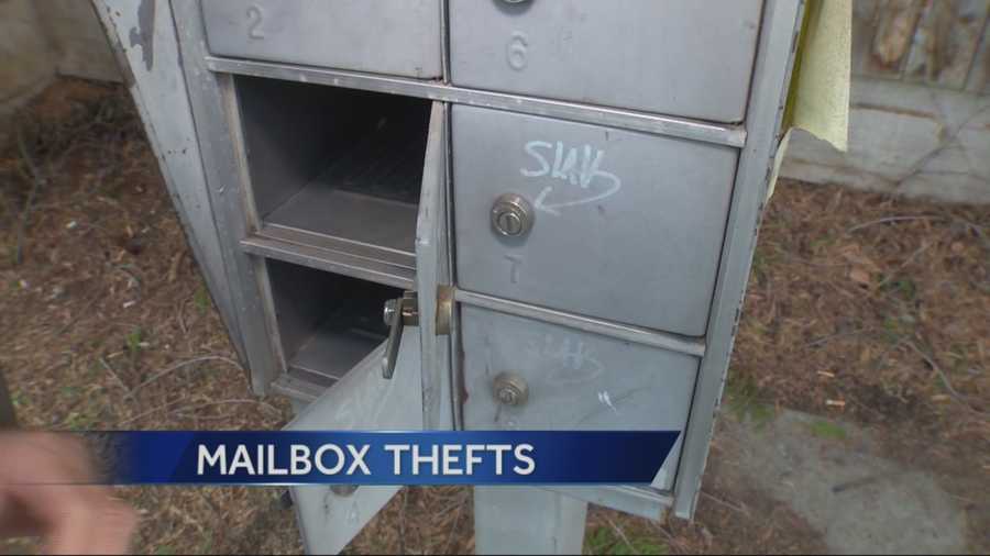 Postal inspectors are looking into 55 reported mail box break in since the beginning of the year.