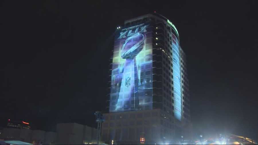 While Sunday's big game will be held in Glendale, nearby Phoenix has come alive each night with Super Bowl festivities.