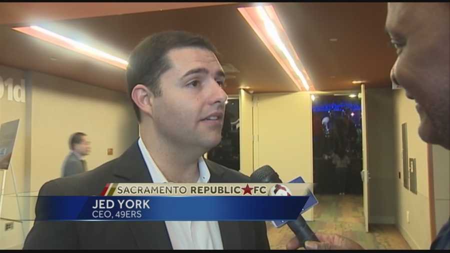 KCRA's Del Rodgers caught up with 49ers' owner Jed York, a day after it was announced the 49ers owner would invest in Sacramento FC's bid to join Major League Soccer.