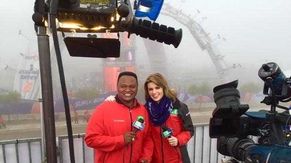 Del Rodgers and Kellie DeMarco had an early wake-up call on Super Bowl Sunday so they could be live on the KCRA 3 Morning News.