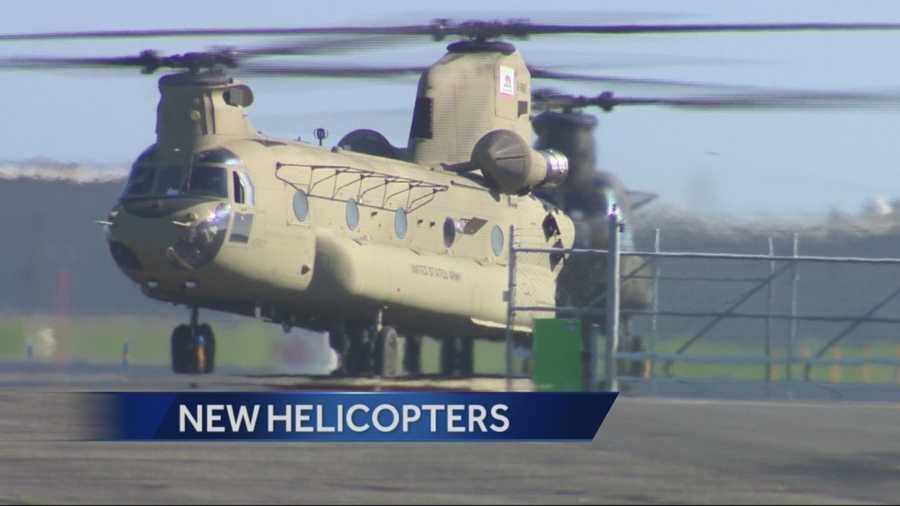 The California National Guard in Stockton will receive new Chinook helicopters that will increase its ability to save property and save lives.