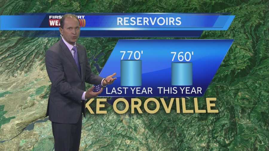 How are the water levels at Northern California's recreational reservoirs? Mark explains.