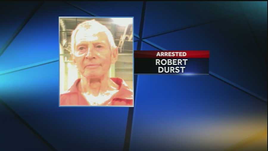 A wealthy real estate heir linked to three killings was arrested on a murder warrant in New Orleans. 71 year old Robert durst was picked up by the FBI Saturday night at the JW Marriott on Canal Street.