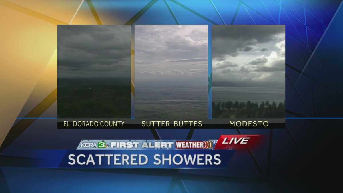 First Alert Weather: Scattered showers fall across NorCal