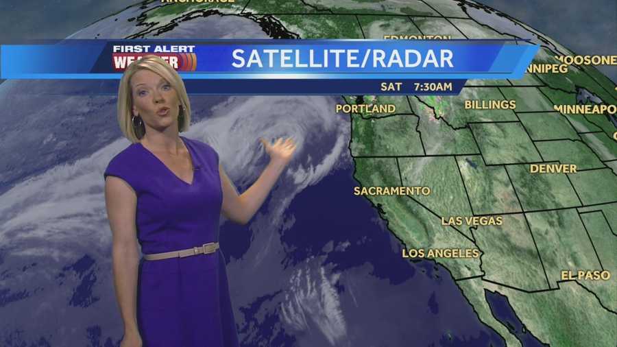 KCRA 3 Fist Alert Meteoroloigst Eileen Javora shows how warm it will be this weekend.
