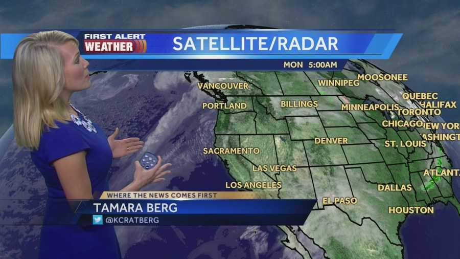 First Alert Weather Meteorologist Tamara Berg shows us when cooler changes are on the way.