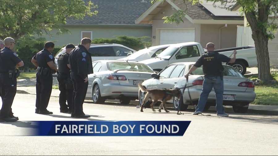 A state-wide Amber Alert was triggered Monday after a car with an 8-year-old boy asleep in the back seat was stolen in Fairfield.