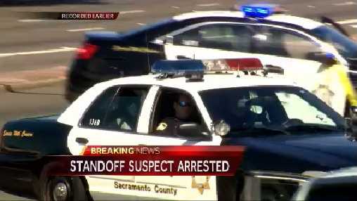 KCRA 3's David Bienick reports live as a shooting suspect is taken into custody after an hours-long standoff in Carmichael.