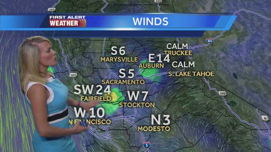 KCRA Meteorologist Tamara Berg shows us the impact the Delta breeze will have on temps.