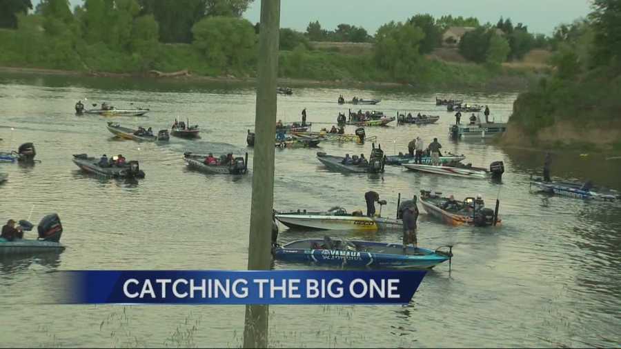 Some of the country’s top professional fisherman were out on the Sacramento River Delta for the start of the Bassmaster Elite Series tournament for a price of $100,000.