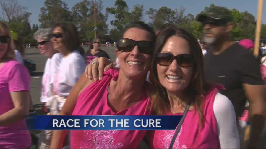 Thousands of people from different walks of life participated in the annual Race for the Cure in Sacramento.
