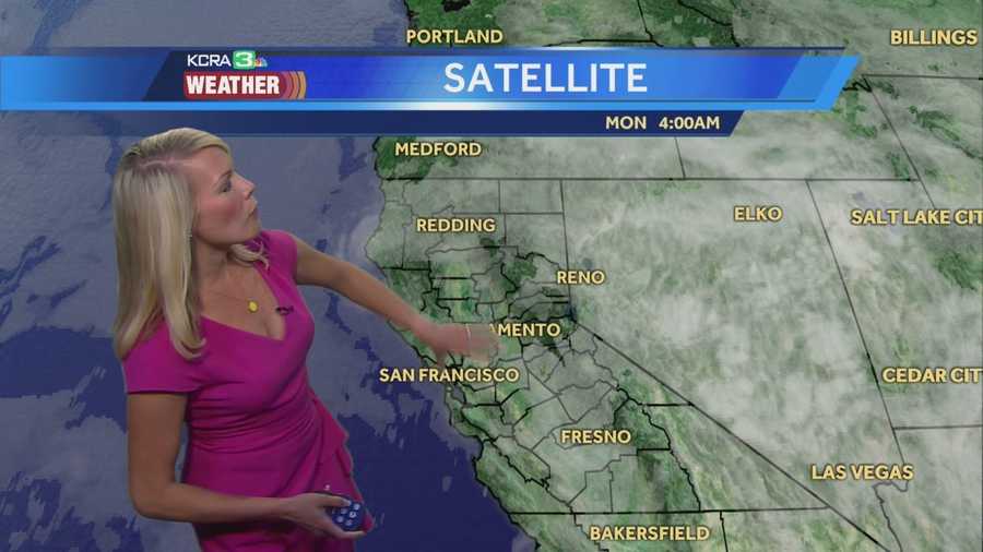 KCRA 3 Meteorologist Tamara Berg shows us which areas may pick up some showers this afternoon.