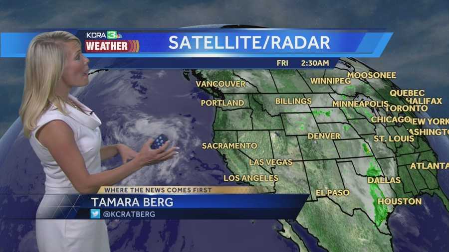 KCRA 3 Weather meteorologist Tamara Berg breaks down the weather changes this weekend.
