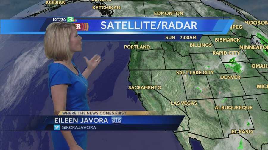 Meteorologist Eileen Javora shows when we may hit 100 degrees.