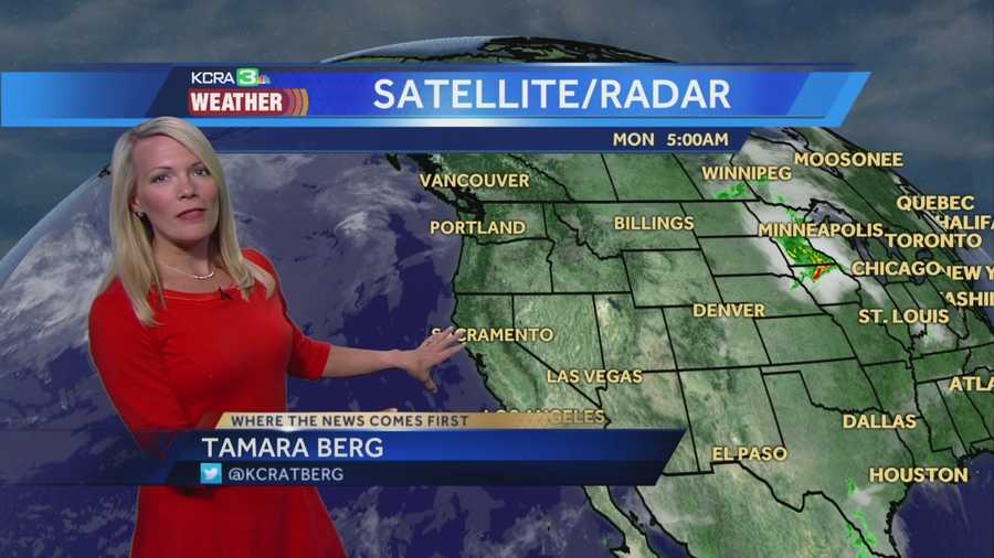 Sunny and a bit warmer to start the work week. Tamara shows us how long the Delta breeze will last.