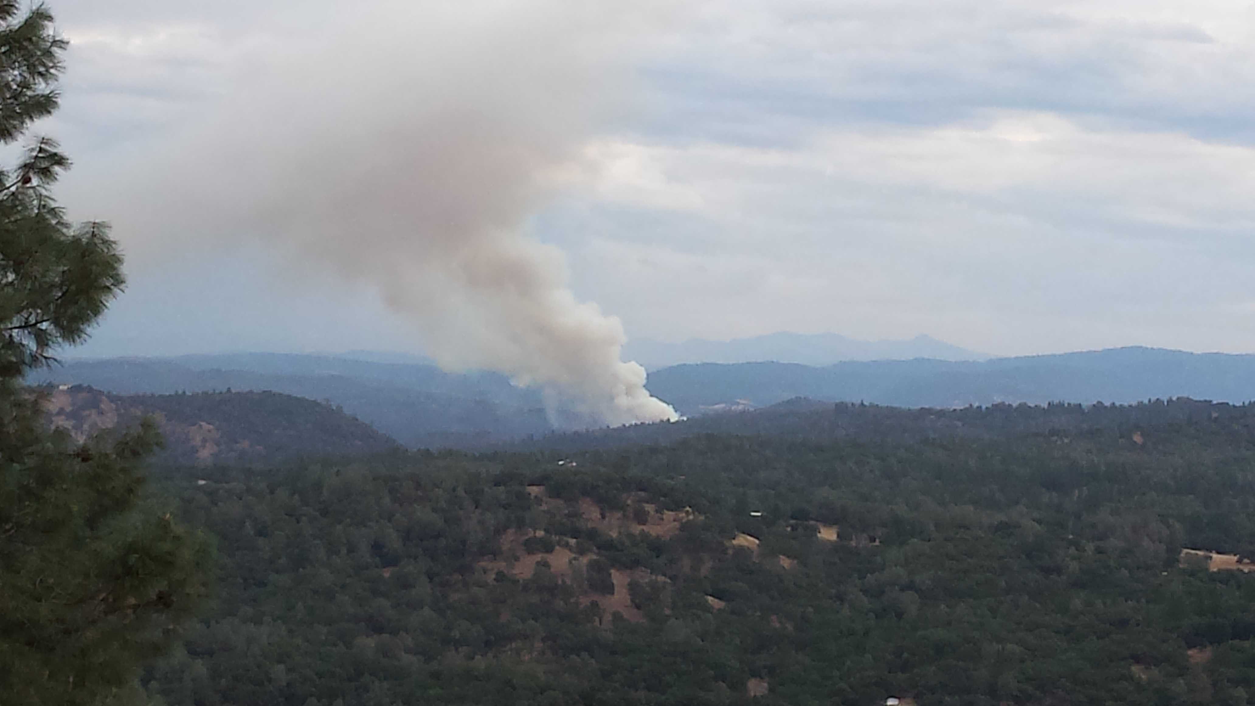 El Dorado County Wildfire Burns 25 Acres; 35% Contained