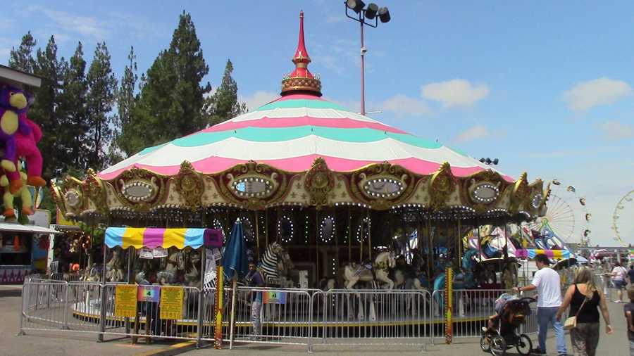 Tour the CA State Fair Rides, games at this year's fair
