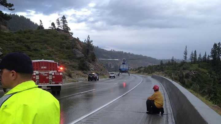 Eastbound Lane Reopens On I 80 Near Truckee