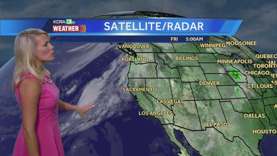 Cooler changes on the way. Tamara shows us how low temps will go and who may get some rain.