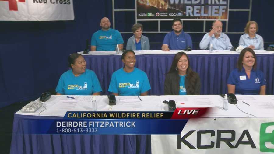 KCRA, in partnership with the American Red Cross, is holding a telethon to benefit those affected by the massive Northern California wildfires, but some may be wondering what your donations are going to be used for. Lilly Wyatt, of Red Cross, explains.