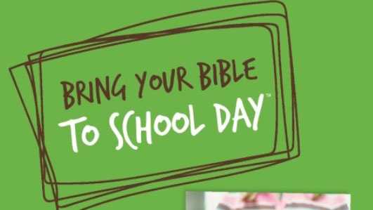This flyer promoting "Bring your Bible to School Day" was sent to parents in the Folsom Cordova Unified School District.