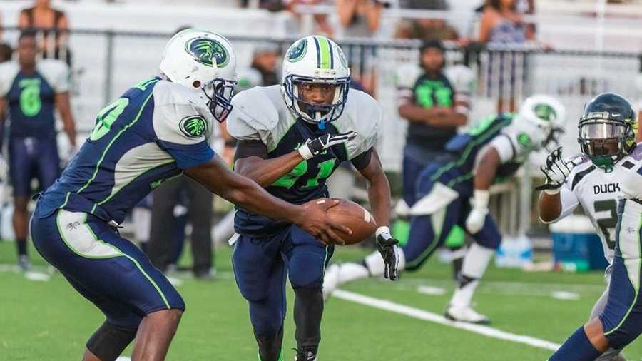 Cedric Purify, 26, playing for the Central Valley Hurricanes. He was shot and killed on Sunday, Oct. 18, 2015 outside of a Stockton bar.