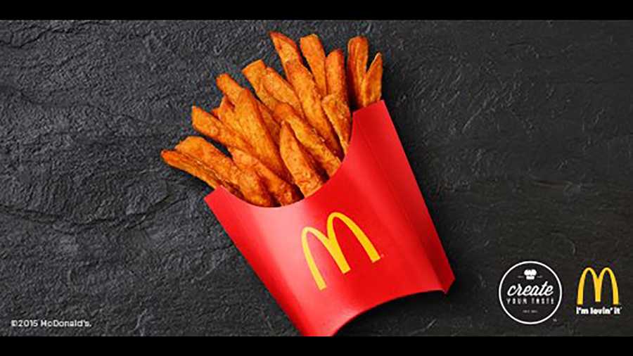 McDonald's is testing sweet potato fries in Amarillo, Texas locations.