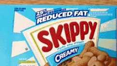 Hormel Foods is recalling 153 cases of Skippy Reduced Fat Creamy Peanut Butter Spread because small pieces of metal shavings were found in the product during routine cleaning, the company announced Friday on its website.